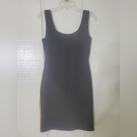 SOLD-Fashion Nova Dress - Dimensional Mini Zip Up Women's Sz L NWT - Picture 8 of 11